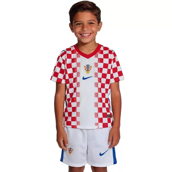 Kids Croatia Home Jersey Kit World Cup 2026 - thejerseys