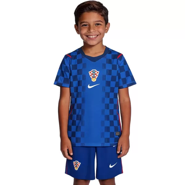 Kids Croatia Away Jersey Kit World Cup 2026 - thejerseys