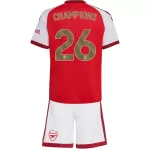 CHAMPIONS #26 Kids Arsenal Home Jersey Kit 2026/27 - thejerseys