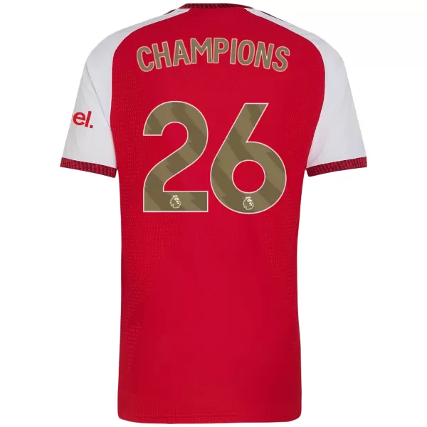 CHAMPIONS #26 Arsenal Home Match Jersey Player Version 2026/27 - thejerseys
