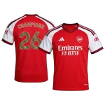CHAMPIONS #26 Arsenal Premier League Champions Home Soccer Jersey 2026/27 Red - thejerseys