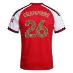 CHAMPIONS #26 Arsenal Premier League Champions Home Soccer Jersey 2026/27 Red - thejerseys