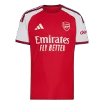 CHAMPIONS #26 Player Version Arsenal Premier League Champions Home Soccer Jersey 2026/27 Red - thejerseys