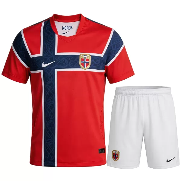 Norway Home Jersey Kit World Cup 2026 - thejerseys