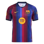 CUBARSÍ #5 Men Player Version Barcelona Home Soccer Jersey 2026/27 Red&Blue - thejerseys
