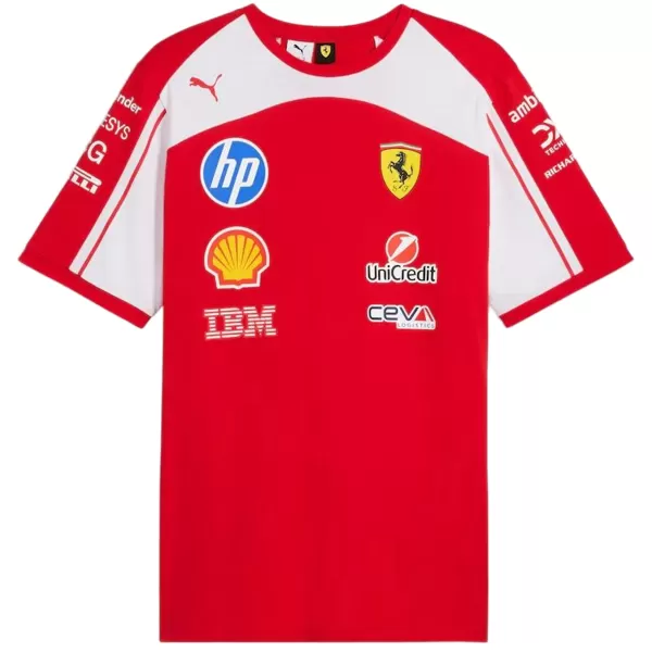 Scuderia Ferrari F1 Racing Team T-Shirt 2026 - thejerseys