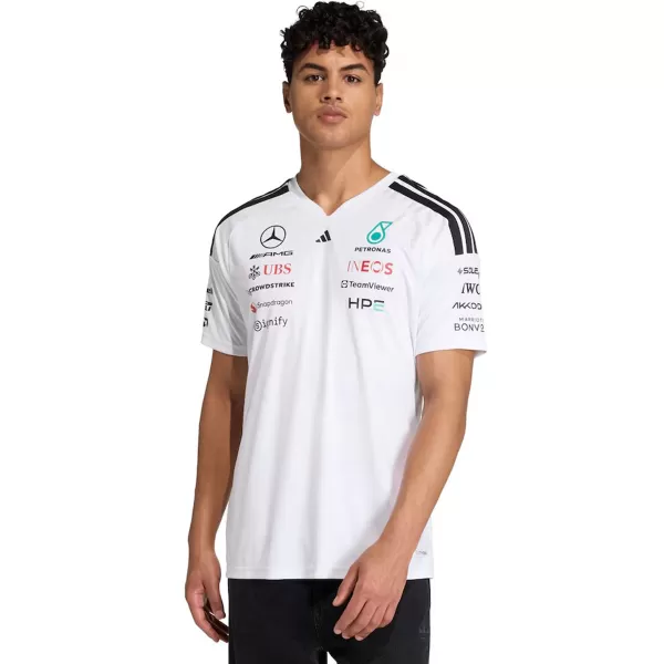Mercedes AMG Petronas F1 Racing Team White T-Shirt 2026 - thejerseys
