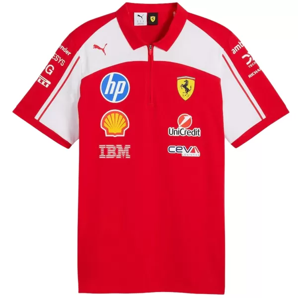 Scuderia Ferrari F1 Racing Team Polo Shirt 2026 - thejerseys