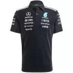 Mercedes AMG Petronas F1 Black Team Polo Shirt 2026 - thejerseys