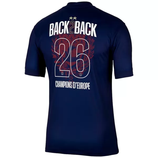 Champions of Europe #26 PSG Home Jersey 2025/26 - 2 Stars - thejerseys