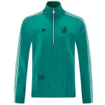 Liverpool 1/2 Zipper Windbreaker Jacket Green 2026 - thejerseys