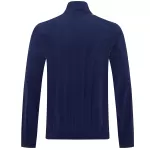 AS Roma 1/2 Zipper Windbreaker Jacket Navy 2026 - thejerseys