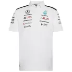 Mercedes AMG Petronas White F1 Team Polo 2026 - thejerseys