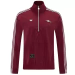 Arsenal 1/2 Zipper Windbreaker Jacket Red 2026 - thejerseys