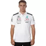 Mercedes AMG Petronas White F1 Team Polo 2026 - thejerseys