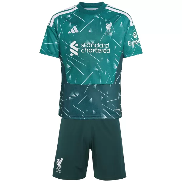 Kids Liverpool Goalkeeper Jersey Kit 2026/27 - thejerseys