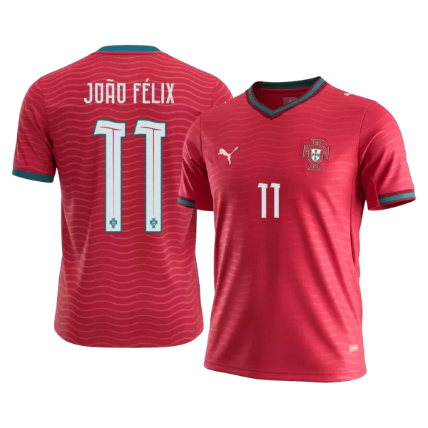 JOÃO FÉLIX #11 Portugal Home Soccer Jersey World Cup 2026 Red - thejerseys