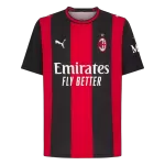RAFA LEÃO #10 AC Milan Home Soccer Jersey 2026/27 Red&Black - thejerseys