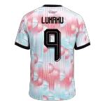 LUKAKU #9 Belgium Away Soccer Jersey World Cup 2026 Blue&Pink - thejerseys