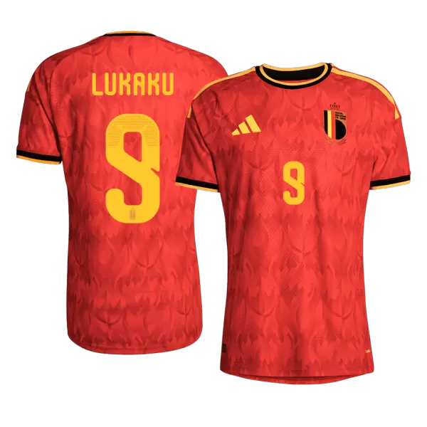 LUKAKU #9 Player Version Belgium Home Soccer Jersey World Cup 2026 Red - thejerseys