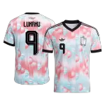 LUKAKU #9 Belgium Away Soccer Jersey World Cup 2026 Blue&Pink - thejerseys