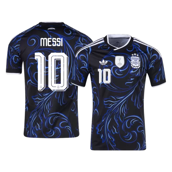 MESSI #10 Argentina Away Soccer Jersey World Cup 2026 Black - thejerseys