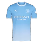 ENZO #17 Manchester City Home Soccer Jersey 26/27 Blue - UCL - thejerseys