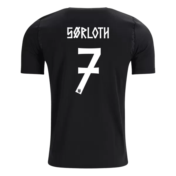 SØRLOTH #7 Norway Away Soccer Jersey World Cup 2026 Black - thejerseys