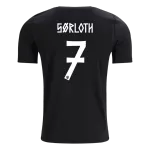 SØRLOTH #7 Norway Away Soccer Jersey World Cup 2026 Black - thejerseys
