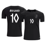 ØDEGAARD #10 Norway Away Soccer Jersey World Cup 2026 Black - thejerseys