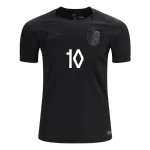 ØDEGAARD #10 Norway Away Soccer Jersey World Cup 2026 Black - thejerseys