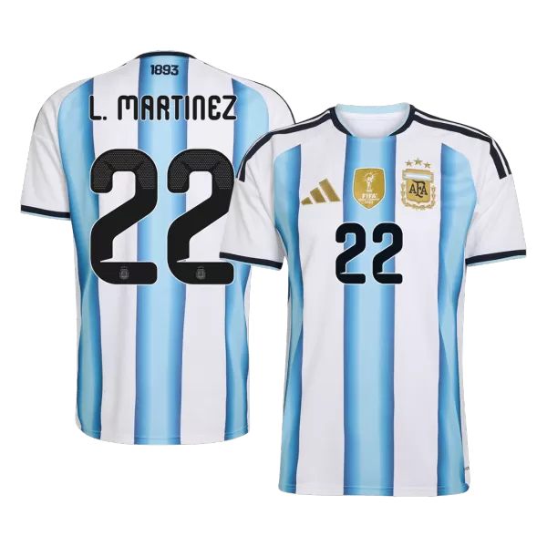 L.MARTINEZ #22 Argentina Home Jersey World Cup 2026 - [Super Quality] - thejerseys