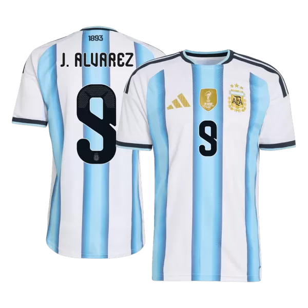 J.ALVAREZ #9 Argentina Home Jersey World Cup 2026 - [Super Quality] - thejerseys