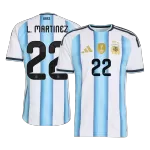L.MARTINEZ #22 Argentina Home Match Jersey Player Version World Cup 2026 - thejerseys