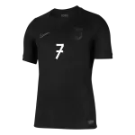 SØRLOTH #7 Player Version Norway Away Soccer Jersey World Cup 2026 Black - thejerseys