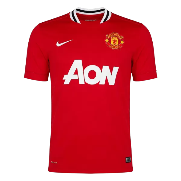 Classic Manchester United Home Jersey 2011/12 - thejerseys