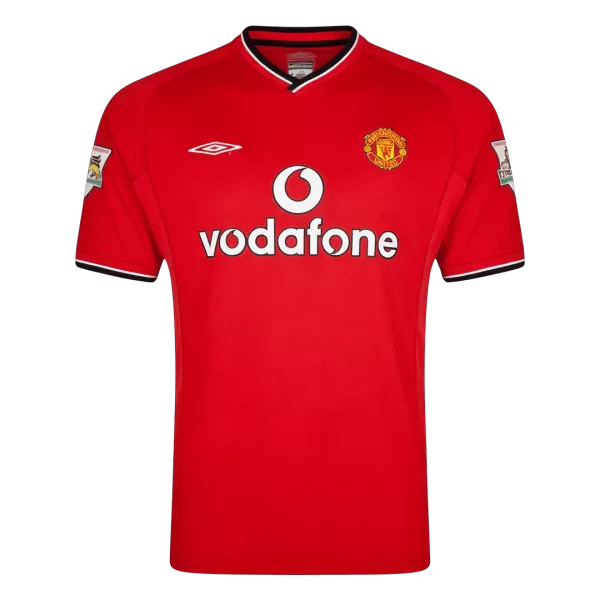 Classic Manchester United Home Jersey 2000/02 - thejerseys