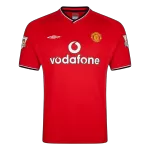 Classic Manchester United Home Jersey 2000/02 - thejerseys