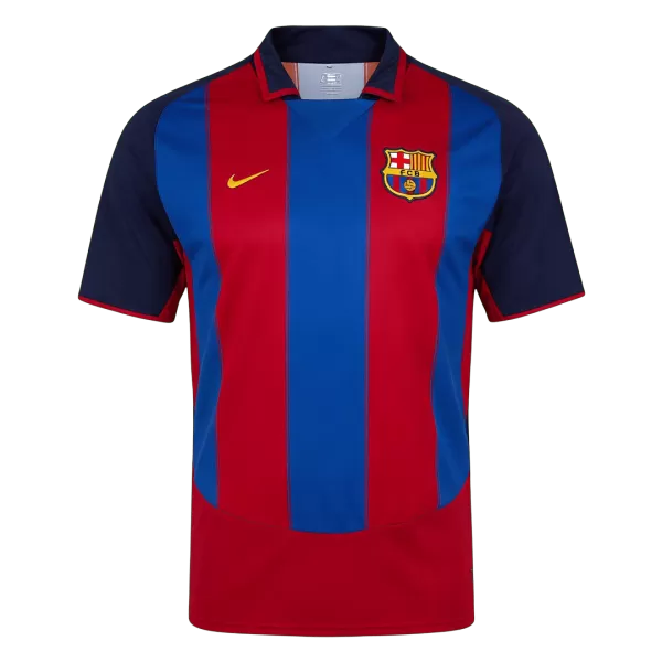 Classic Barcelona Home Jersey 2003/04 - thejerseys