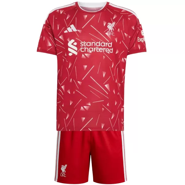 Kids Liverpool Home Jersey Kit 2026/27 - thejerseys