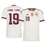 LAMINE YAMAL #19 Spain Champion Edition Away Soccer Jersey World Cup 2026 White - thejerseys