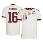RODRIGO #16 Player Version Spain Champion Edition Away Soccer Jersey World Cup 2026 White - thejerseys