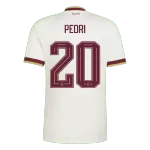 PEDRI #20 Spain Champion Edition Away Soccer Jersey World Cup 2026 White - thejerseys