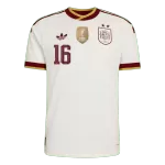 RODRIGO #16 Player Version Spain Champion Edition Away Soccer Jersey World Cup 2026 White - thejerseys