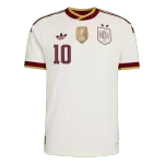 OLMO #10 Player Version Spain Champion Edition Away Soccer Jersey World Cup 2026 White - thejerseys