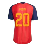 PEDRI #20 Player Version Spain Champion Edition Home Soccer Jersey World Cup 2026 Red - thejerseys