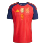 GAVI #9 Player Version Spain Champion Edition Home Soccer Jersey World Cup 2026 Red - thejerseys