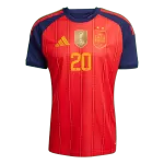 PEDRI #20 Spain Champion Edition Home Soccer Jersey World Cup 2026 Red - thejerseys