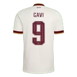 GAVI #9 Player Version Spain Champion Edition Away Soccer Jersey World Cup 2026 White - thejerseys