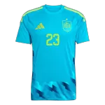 UNAI SIMÓN #23 Spain Goalkeeper Soccer Jersey World Cup 2026 Blue - thejerseys
